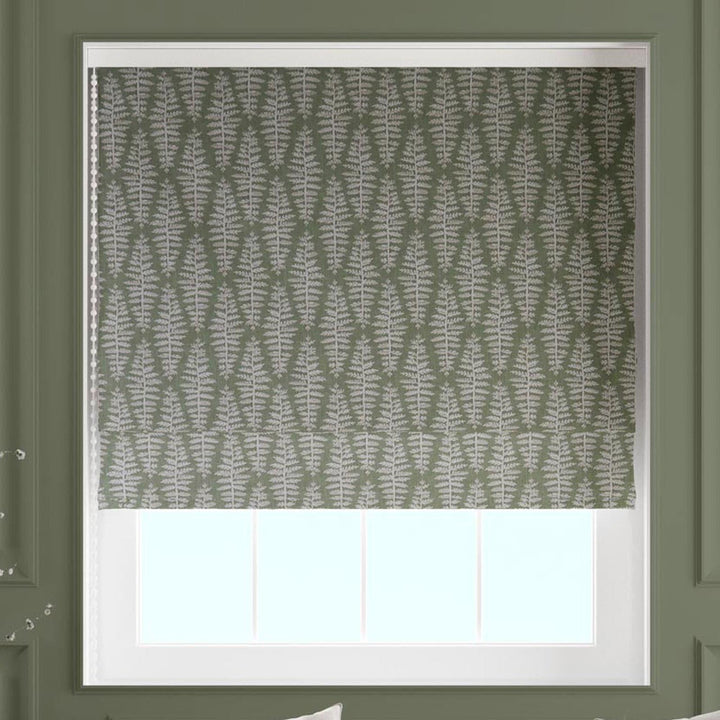 Fernia Fern Made To Measure Roman Blind -  - Ideal Textiles