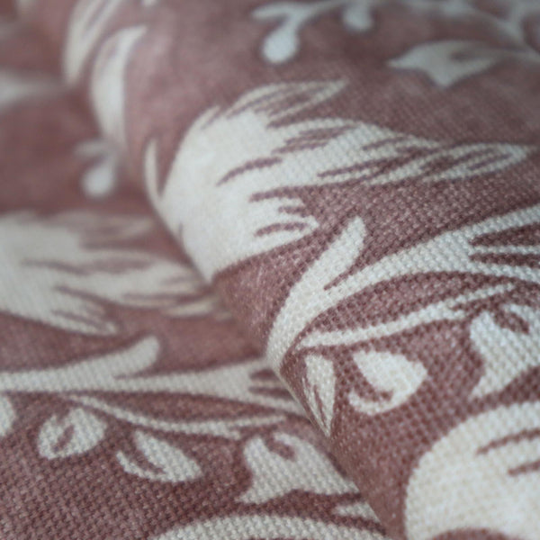 Rococo Rosemist Made To Measure Roman Blind -  - Ideal Textiles