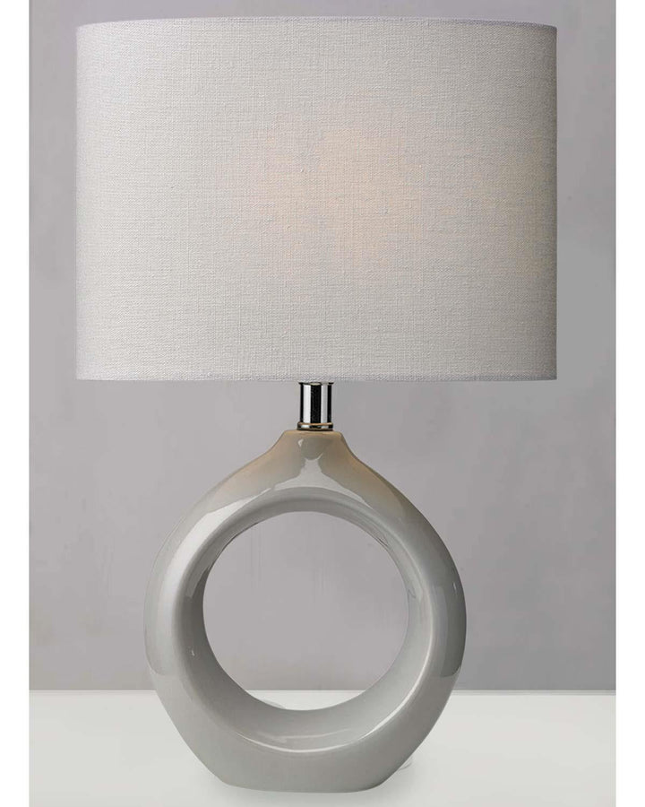 Soft Grey Isla Table Lamp - Ideal