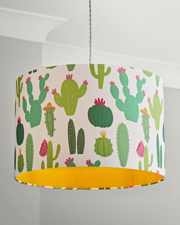 Cheeky Cactus 40cm Pendant Lampshade - Ideal