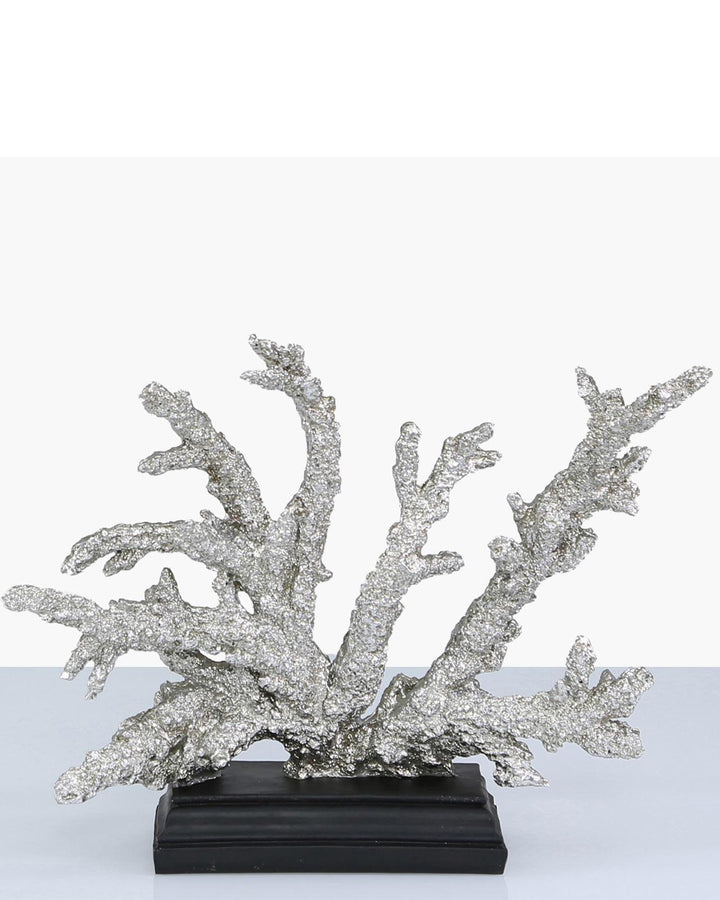 Silver Coral Ornament - Ideal