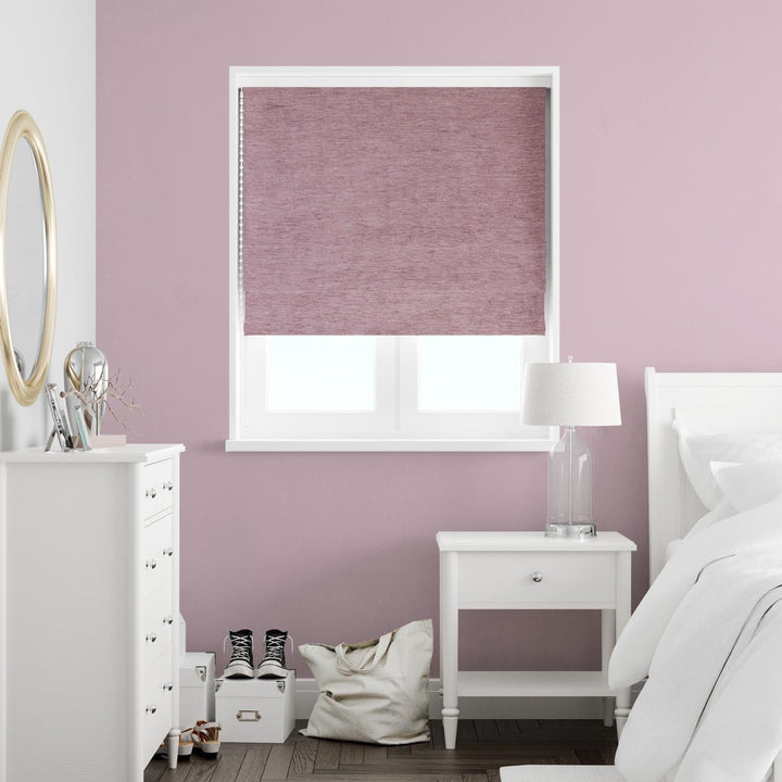 Scarba True Blush Made To Measure Roman Blind -  - Ideal Textiles