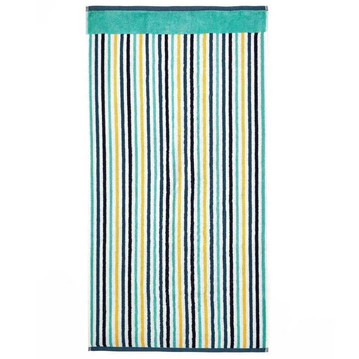 Nautical Stripe Cotton Jacquard Towels - Ideal