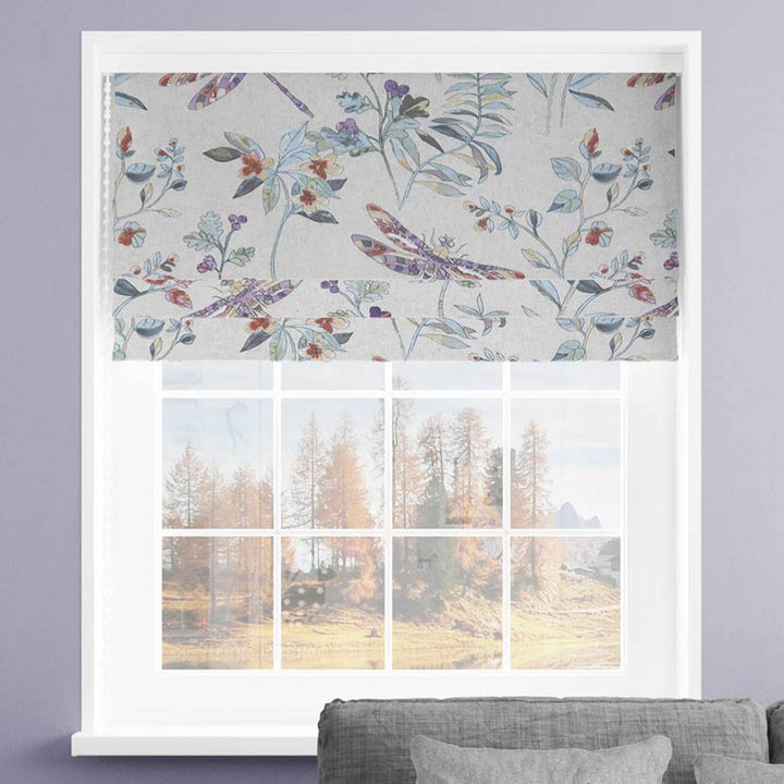 Dragonfly Multi Made To Measure Roman Blind -  - Ideal Textiles