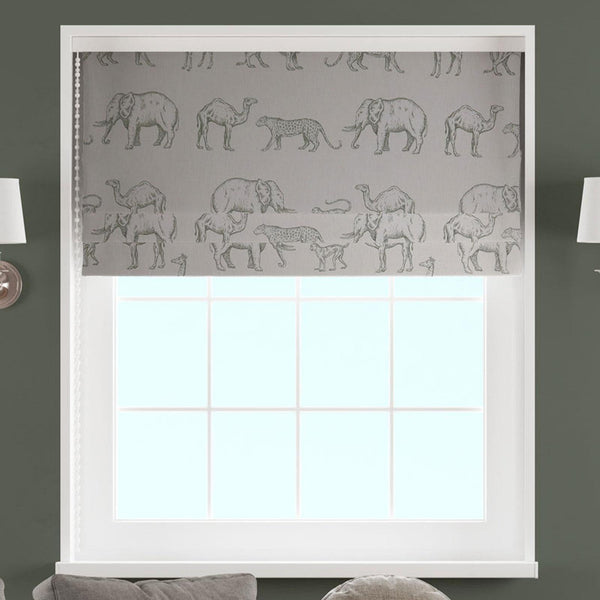 Prairie Animals Forest Made To Measure Roman Blind Blinds iLiv   