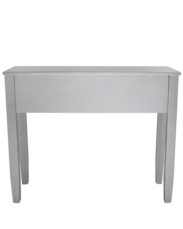 Zia Silver Mirrored Console Table - Ideal