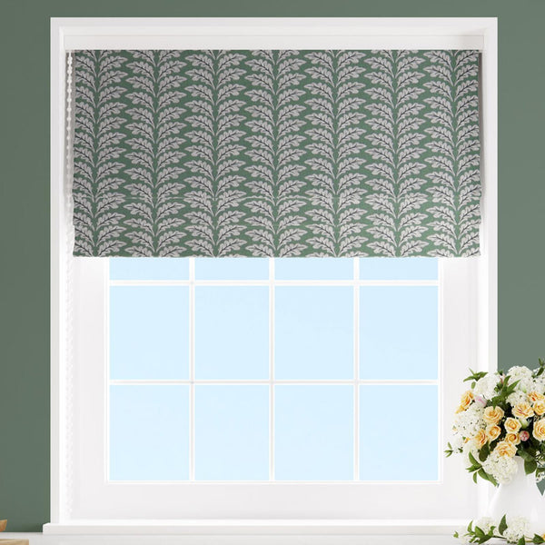 Woodcote Forest Made To Measure Roman Blind -  - Ideal Textiles