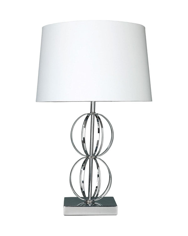 Dexter Table Lamp with White Shade - Ideal