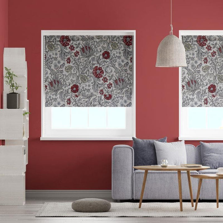 Chalfont Ruby Made To Measure Roman Blind -  - Ideal Textiles
