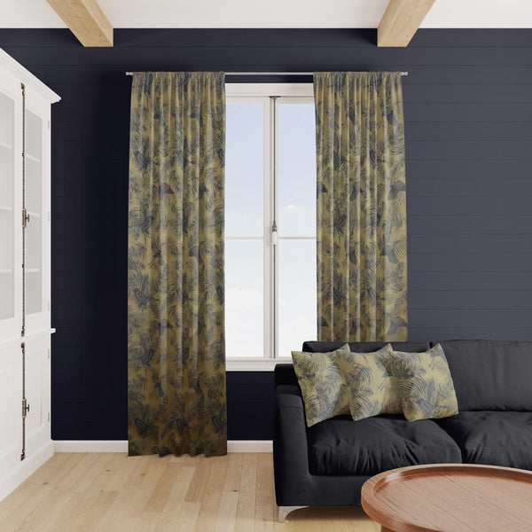 Kotori Gilt Made To Measure Curtains -  - Ideal Textiles