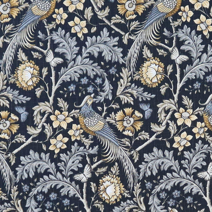 FABRIC SAMPLE - Oakmere Saffron Print 145 -  - Ideal Textiles