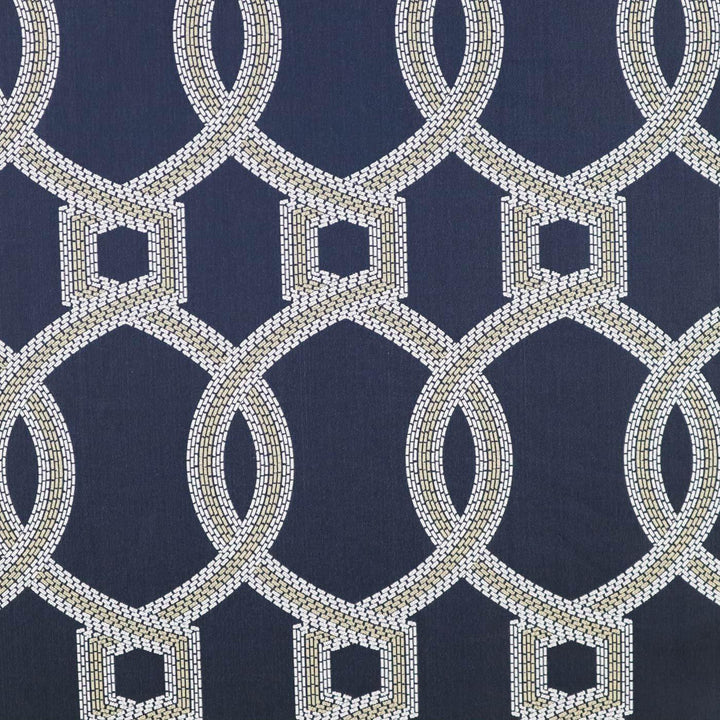 Colonnade Sapphire Made To Measure Curtains -  - Ideal Textiles