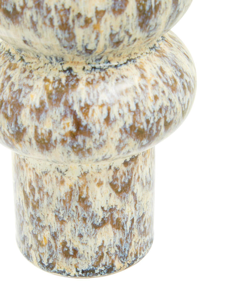 Small Shyla Geometric Speckled Vase - Ideal