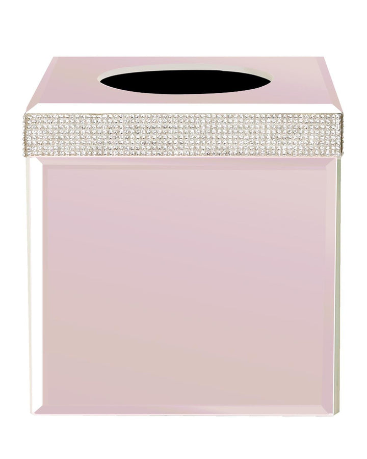 Ariana Pink Lustre Cube Tissue Box Cover - Ideal