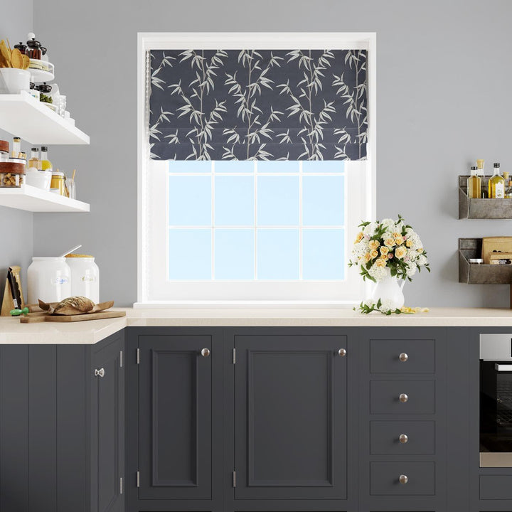 Sumi Jet Made To Measure Roman Blind -  - Ideal Textiles