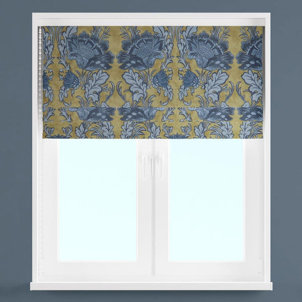 Acantha Ochre Made To Measure Roman Blind -  - Ideal Textiles