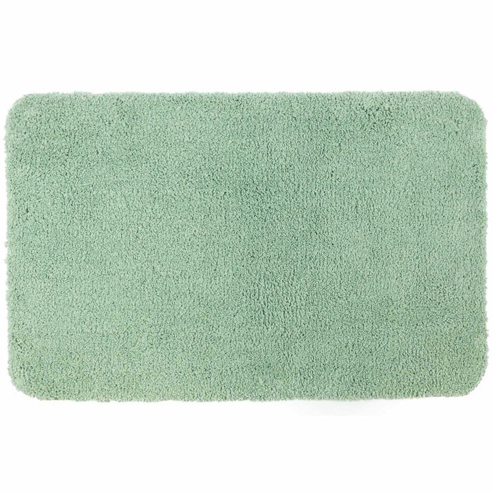 Luxury Microfibre Non-Slip Bath Mat Fern Green -  - Ideal Textiles