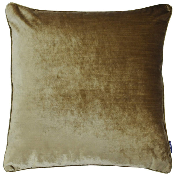 Luxe Velvet Plush Gold Cushion Covers 22'' x 22'' -  - Ideal Textiles
