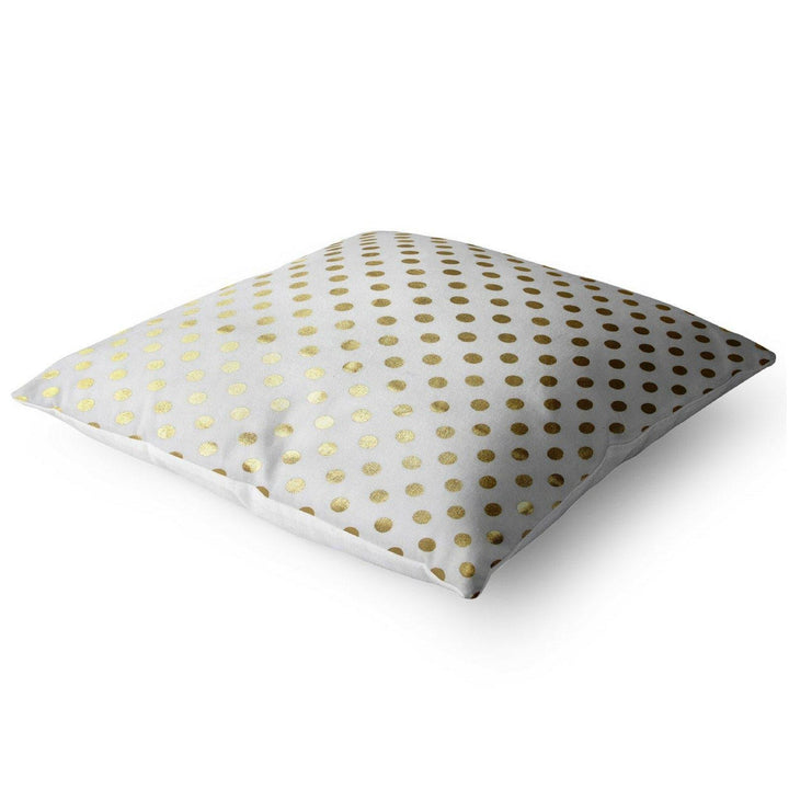 Zoey Metallic Gold Cushion Covers 17" x 17" -  - Ideal Textiles