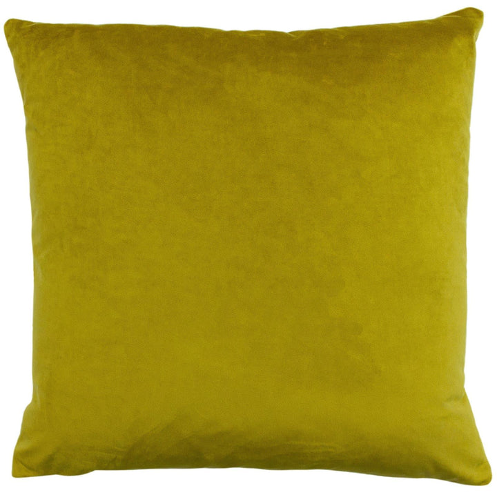 Palm Grove Velvet Jacquard Gold & Teal Cushion Covers 20'' x 20'' -  - Ideal Textiles