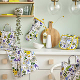 Wildflowers Luxury Cotton Printed Tea Towel Tea Towels Ulster Weavers   