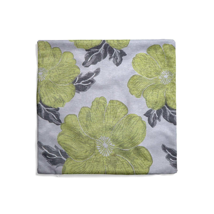 Kira Poppy Lime Cushion Covers 18" x 18" -  - Ideal Textiles