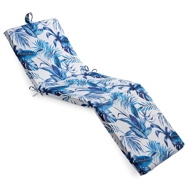 Tropical Water Resistant Outdoor Lounger Pad -  - Ideal Textiles