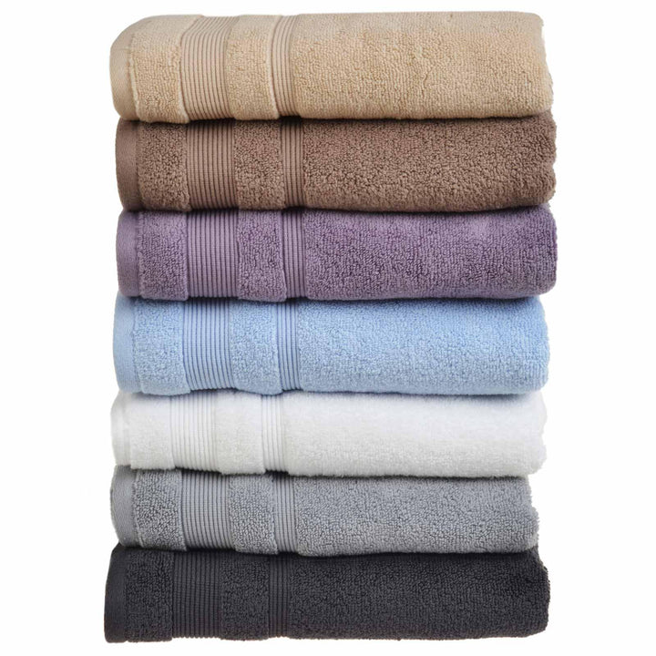Super Soft Zero Twist Stone 100% Egyptian Cotton Towels -  - Ideal Textiles