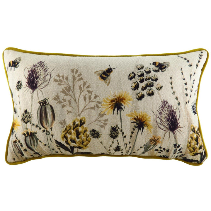 Elwood Meadow Watercolour Painted Style Cushion Covers 12'' x 20'' -  - Ideal Textiles