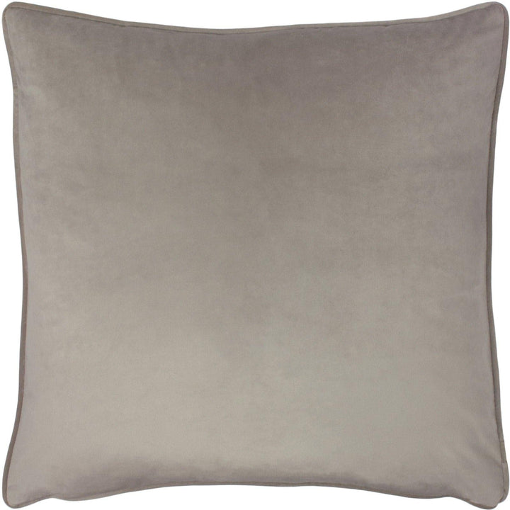 Opulence Soft Velvet Piped Mink Cushion Covers 22'' x 22'' -  - Ideal Textiles