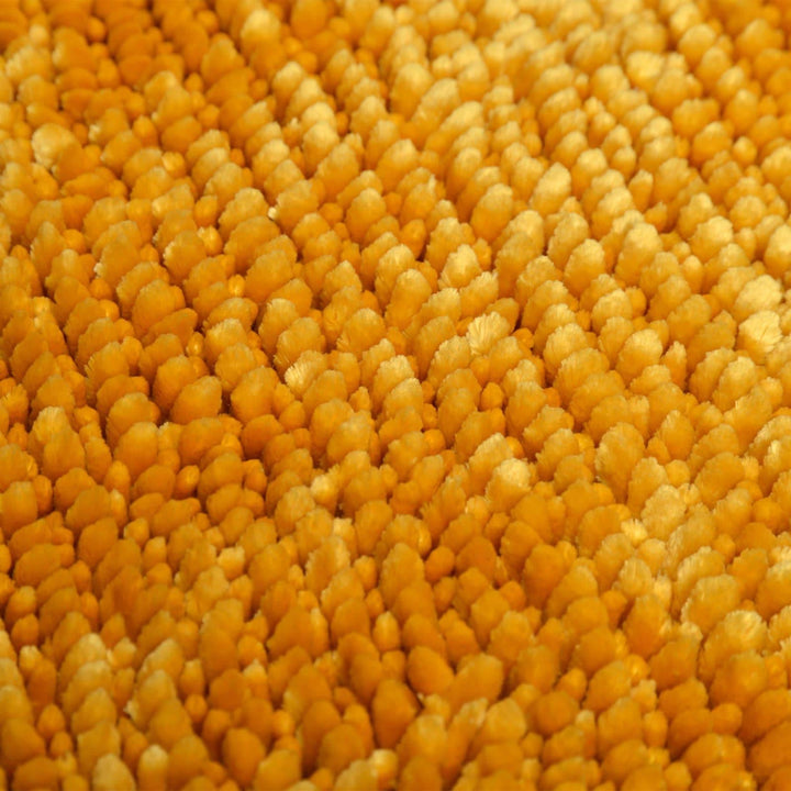 Newbury Chenille Non-Slip Bath Mat Mustard -  - Ideal Textiles