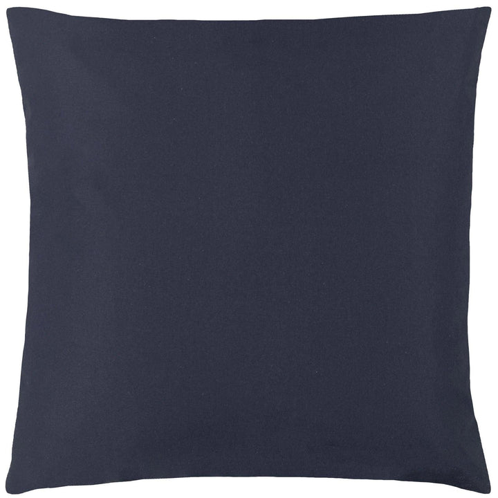 Wrap Plain Navy Outdoor Cushion Cover 17" x 17" - Ideal