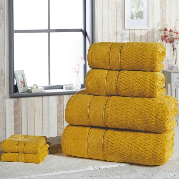 Royal Velvet Ochre 6 Piece Towel Bale Set -  - Ideal Textiles
