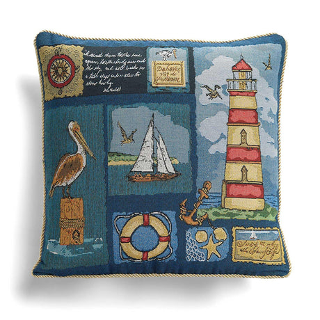 Alan Symonds Pelican Tapestry Cushion Cover 45cm x 45cm (18"x18") Cushion Cover Alan Symonds   