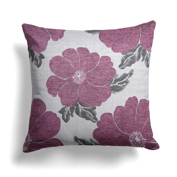 Kira Poppy Pink Cushion Covers 22" x 22" -  - Ideal Textiles