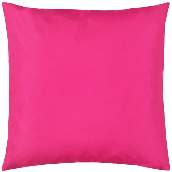 Wrap Plain Pink Outdoor Cushion Cover 17" x 17" - Ideal
