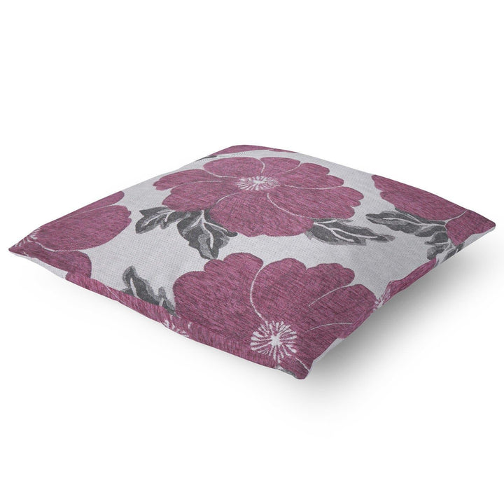Kira Poppy Pink Cushion Covers 18" x 18" -  - Ideal Textiles