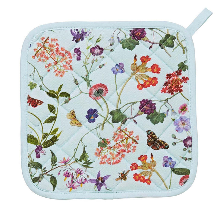 RHS Spring Floral Luxury Cotton Pot Mat -  - Ideal Textiles