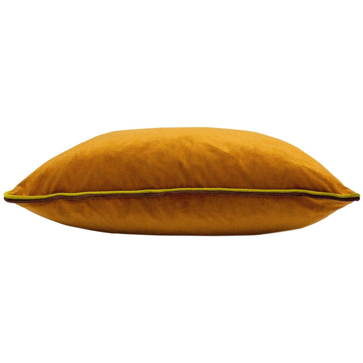 Gemini Velvet Double Piped Pumpkin Cushion Covers 20'' x 20'' -  - Ideal Textiles