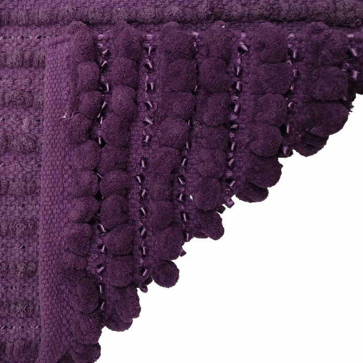 Sparkle Bobble Bath Mat Purple -  - Ideal Textiles
