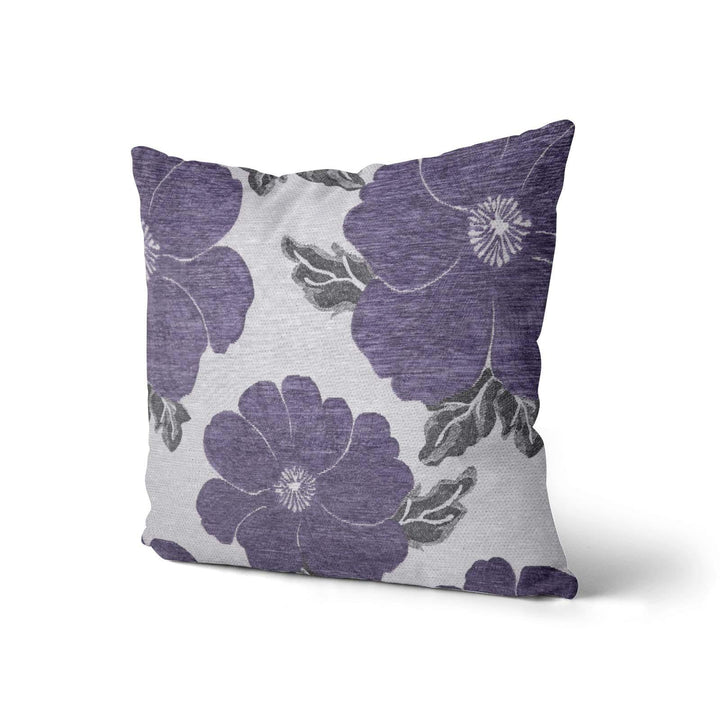 Kira Poppy Purple Cushion Covers 18" x 18" -  - Ideal Textiles
