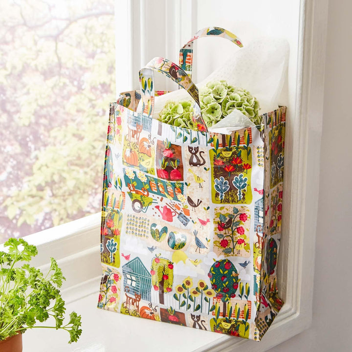 Home Grown Medium PVC Tote Bag -  - Ideal Textiles