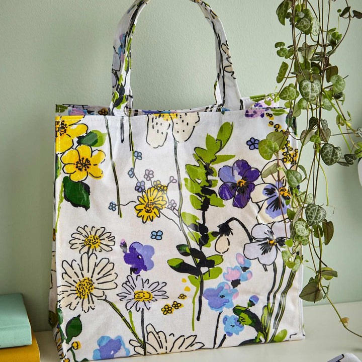 Wildflowers Small PVC Tote Bag -  - Ideal Textiles