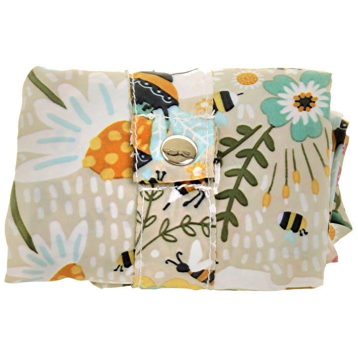Bee Keeper Reusable Roll-Up Shopping Bag -  - Ideal Textiles