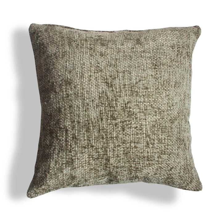 Hopsack Chenille Cushions Sage 22'' x 22'' - Cushion Cover Only - Ideal Textiles