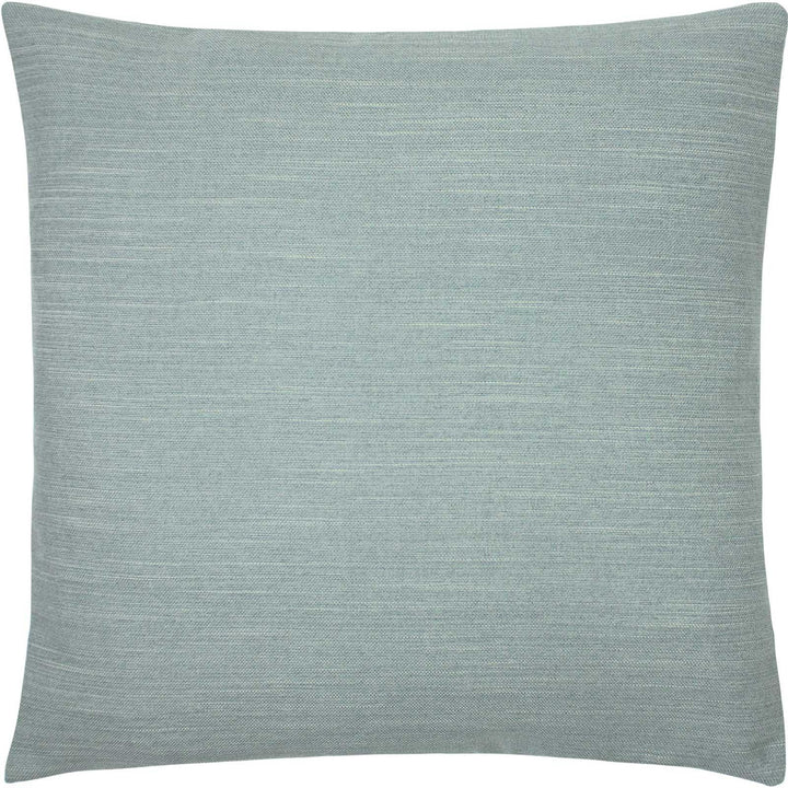 Dalton Textured Slub Sea Blue Cushion Covers 17'' x 17'' -  - Ideal Textiles