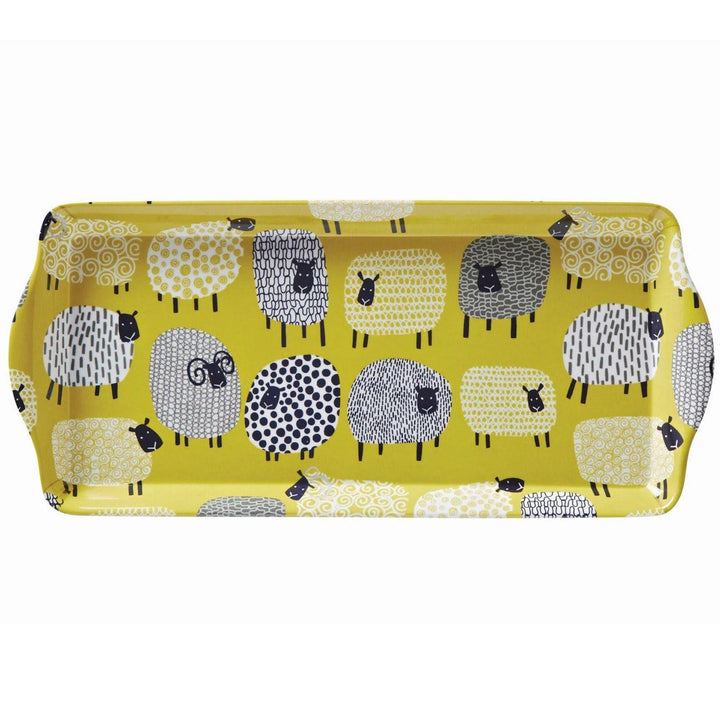 Dotty Sheep Small Serving Tray -  - Ideal Textiles