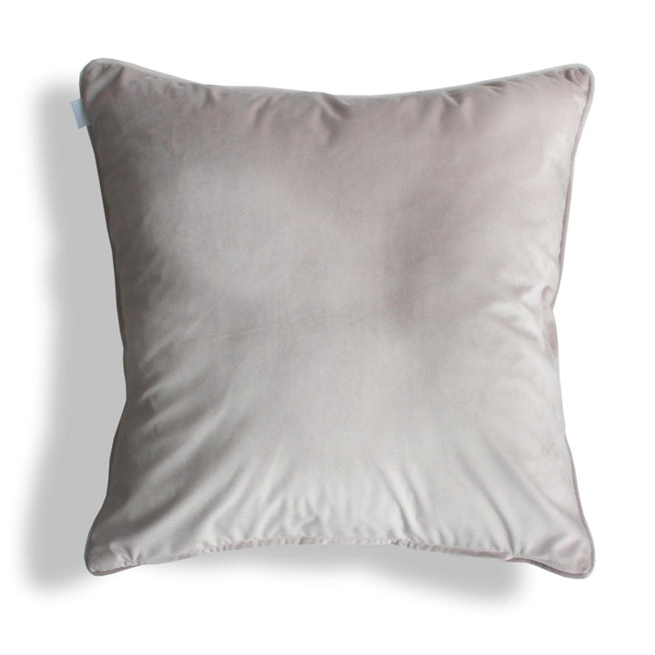 Lava Metallic Woven Cushions Stone 24'' x 24'' -  - Ideal Textiles