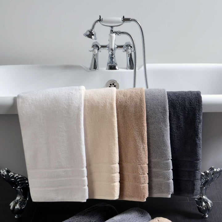 Hotel Collection Luxury Combed Cotton Towel Stone -  - Ideal Textiles