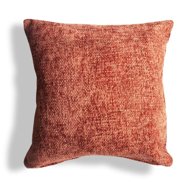 Hopsack Chenille Cushions Sunset 22'' x 22'' - Cushion Cover Only - Ideal Textiles